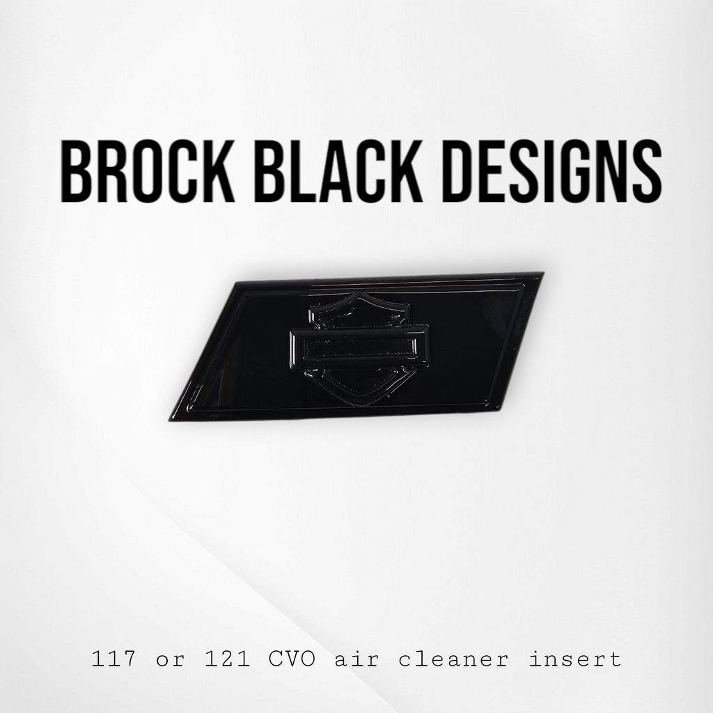 117 or 121 Heavy Breather air cleaner insert 3D shield – Brock