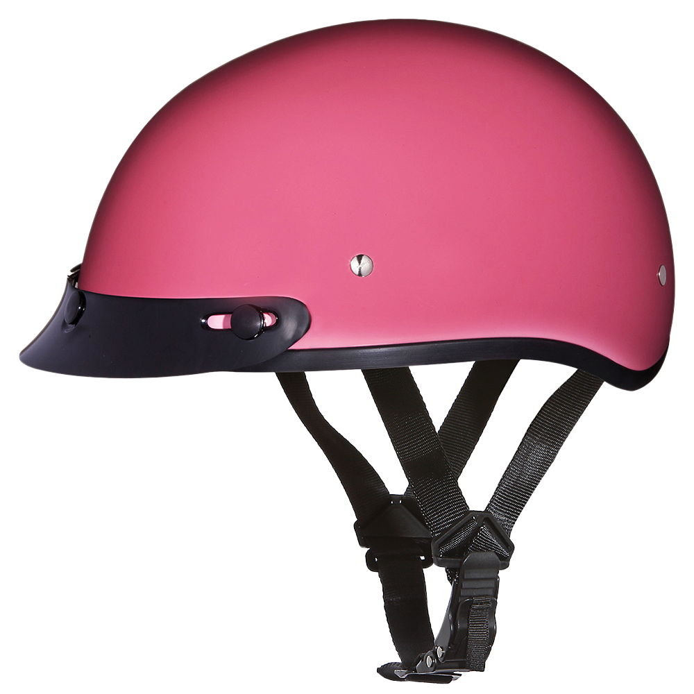 dot certified womens motorcycle helmets DOT Approved Daytona Skull Cap Half Shell Motorcycle Helmet