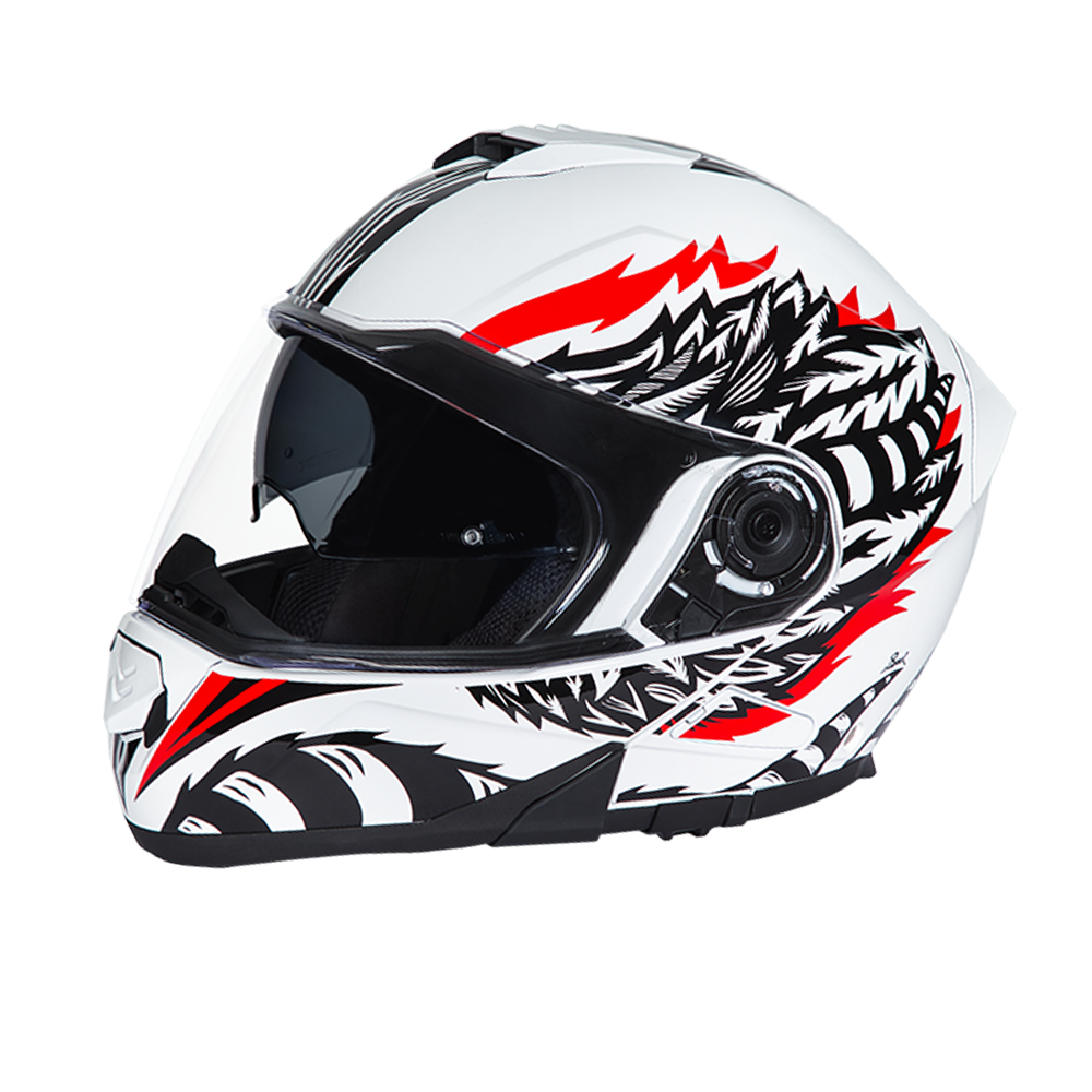 dot certified motorcycle helmet with bluetooth Daytona Glide Modular Motorcycle Helmet