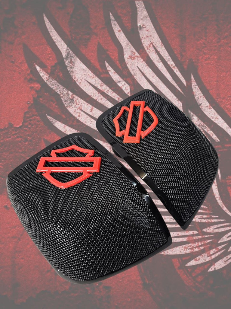14-23 (Rockford) Harley Davidson bag lid Speaker Grill Cover Guard