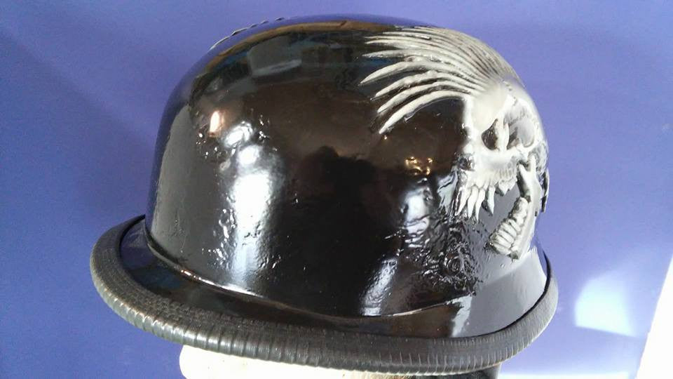 3D Exploited Skull Helmet – Brock Black Customs 3D Exploited Skull Helmet – Brock Black Customs