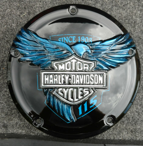 Harley-Davidson 115 anniversary derby cover