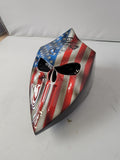 3D Punisher with ghosted American flag USMC logo