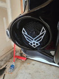 harley street glide speaker covers