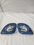98-2024 Road Glide 3D Fast Johnny speakers grill covers set