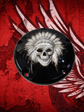 3D skull warbonnet derby cover