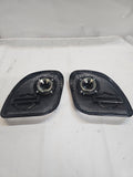15-23 Road Glide with 2" tweeter with Diamond audio horn speakers grill shield emblem set