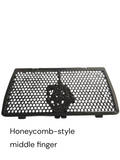 23.5+ Harley oil cooler chin spoiler touring models
