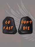 19 to 25 Indian Go Fast Dont Die themed inner speaker grills set