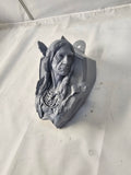 Warrior bust side-mounted horn cover
