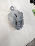 Warrior bust side-mounted horn cover