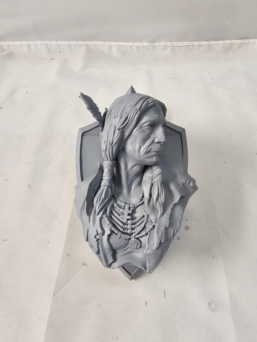 Warrior bust side-mounted horn cover