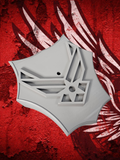3D Air Force Customized shaped Harley air cleaner