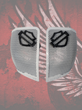 24+ Harley Davidson bag lid Speaker Grill Cover Guard shield theme