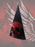 Backrest plate (Souixxcide choppers) 3D ancient skull