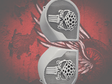 97-25+ Harley inner Touring 3D webbed punisher speakers grill covers set