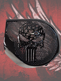 97-25+ Harley inner Touring 3D webbed punisher speakers grill covers set