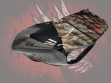 Road Glide Fairing Ghosted tattered American flag