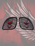 98 to 26+ Venom Road Glide speakers grill covers sets