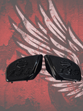 98 to 2024 Road Glide 3D motor size speakers grill covers set