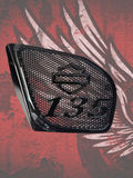 98 to 2024 Road Glide 3D motor size speakers grill covers set