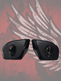 98 to 2024 Road Glide 3D vampire speakers grill covers set