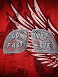 98 to 26+ Road Glide Go Fast Dont Die speakers grill covers sets