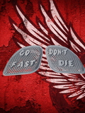 98 to 26+ Road Glide Go Fast Dont Die speakers grill covers sets