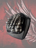 Tattered American flag with POW MIA Tribute air cleaner