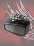 Tattered American flag with POW MIA Tribute air cleaner