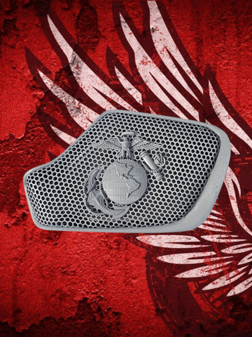 19 to 26+ Indian Chieftain USMC themed inner speaker grills set