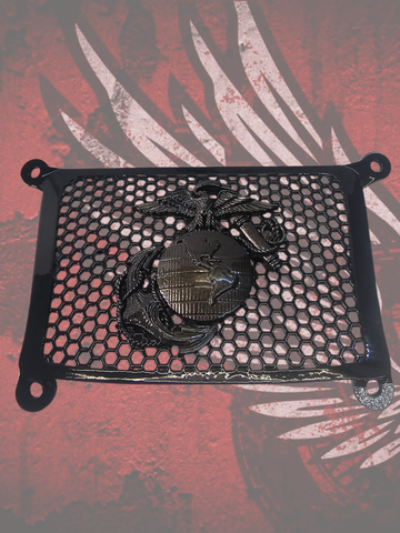 17 to 23 radiator grill USMC theme