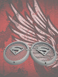 A set of bag Superman theme speakers grill covers