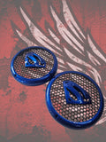 A set of bag Superman theme speakers grill covers