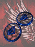 A set of bag Superman theme speakers grill covers