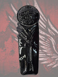 Harley Davidson touring console with 3D skull theme