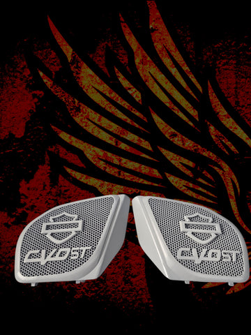 98 to 2024 Road Glide 3D CVO ST speakers grill covers set