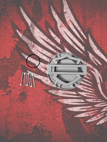 23.5+ Shield themed fuel cap assembly