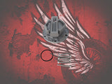 23.5+ Shield themed fuel cap assembly