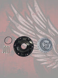 23.5+ Navy themed fuel cap assembly
