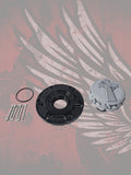 23.5+ Celtic cross themed fuel cap assembly