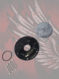 23.5+ ribbon and wings themed fuel cap assembly