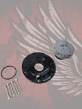 23.5+ Punisher skull themed fuel cap assembly