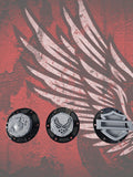 23.5+ Shield themed fuel cap assembly