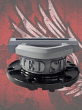 23.5+ Shark Shield themed fuel cap assembly