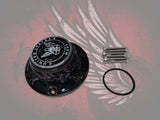 23.5+ Navy themed fuel cap assembly