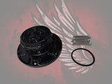23.5+ Army seal themed fuel cap assembly