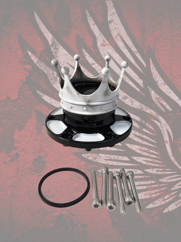 23.5+ Crown themed fuel cap assembly