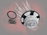 23.5+ Aztec calendar themed fuel cap assembly