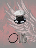 23.5+ Blood Diamond themed fuel cap assembly